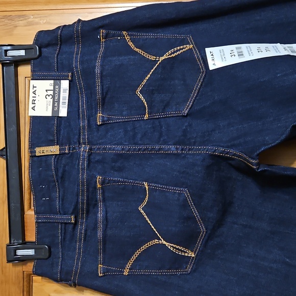 NWT Ariat Lennon Wide Leg Trouser Jeans - Picture 9 of 15